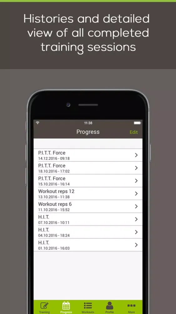Capturas de pantalla de yourWorkout pro - your smart workout diary