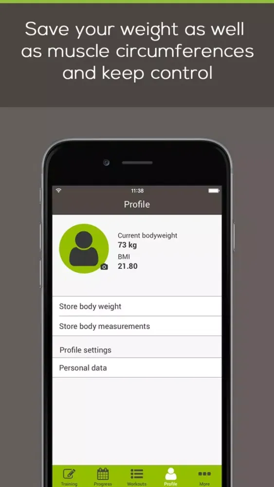 Capturas de pantalla de yourWorkout pro - your smart workout diary