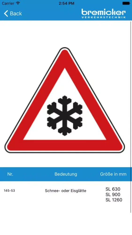 Captures d'écran de Verkehrszeichen Bremicker