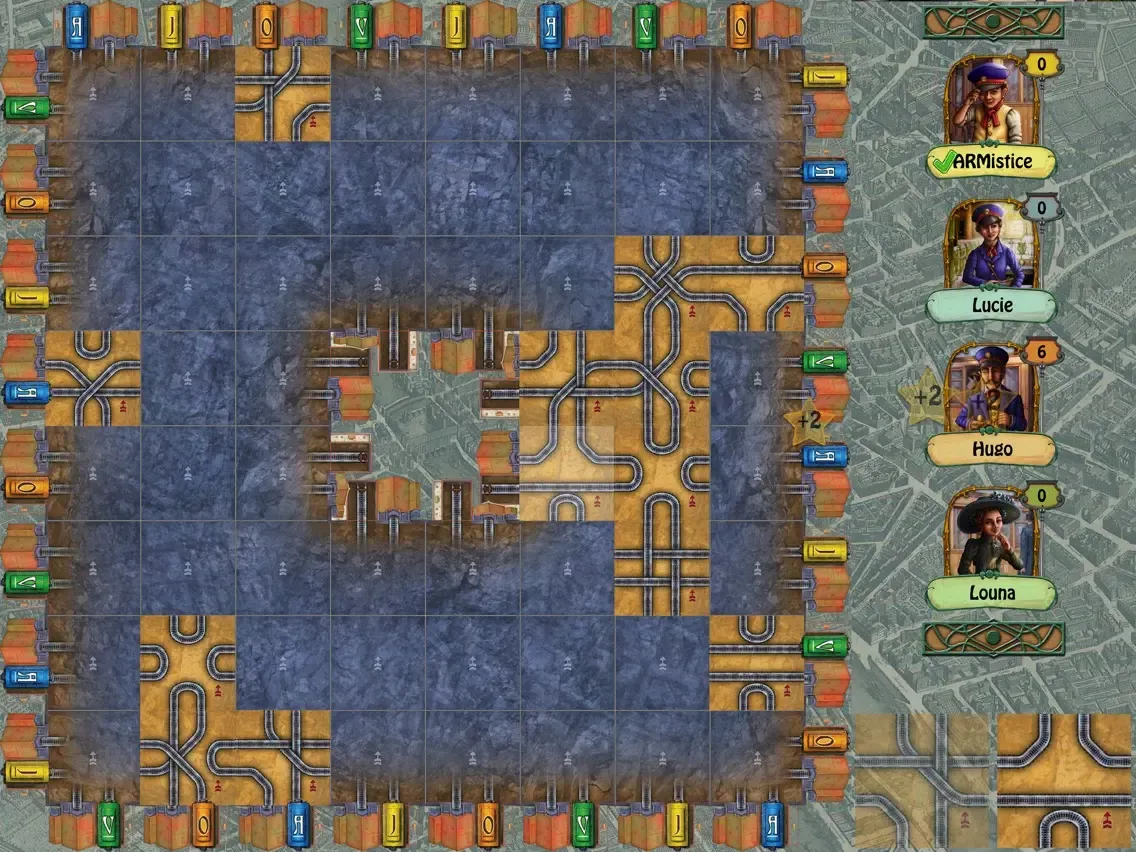 Metro - The Board Game iPad  سکرین شاٹس