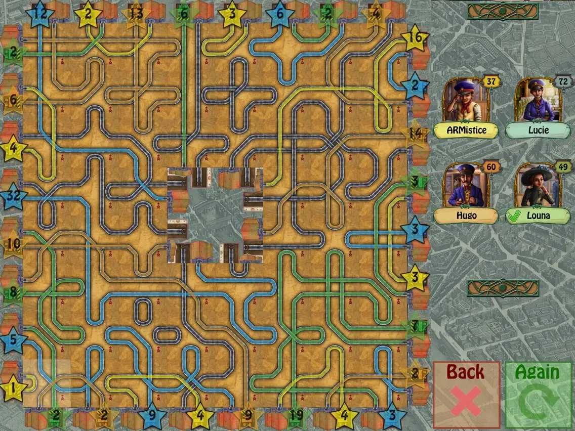 Metro - The Board Game iPad  سکرین شاٹس