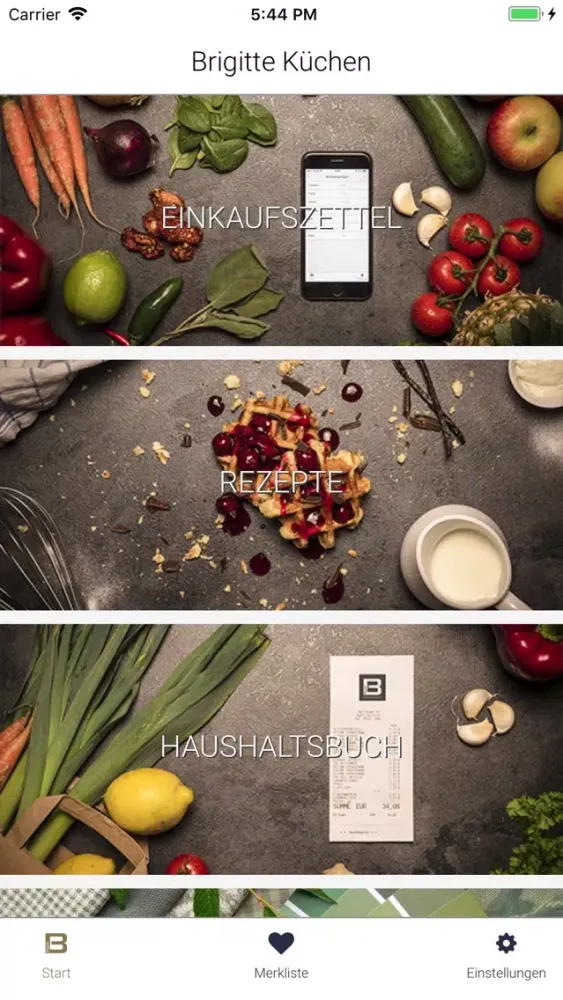 صور Brigitte Küchen Haushaltsapp