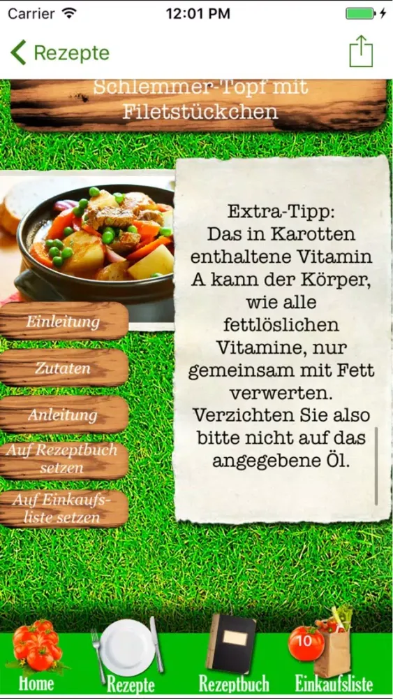 Ảnh chụp màn hình của Diät-Rezepte & Tipps