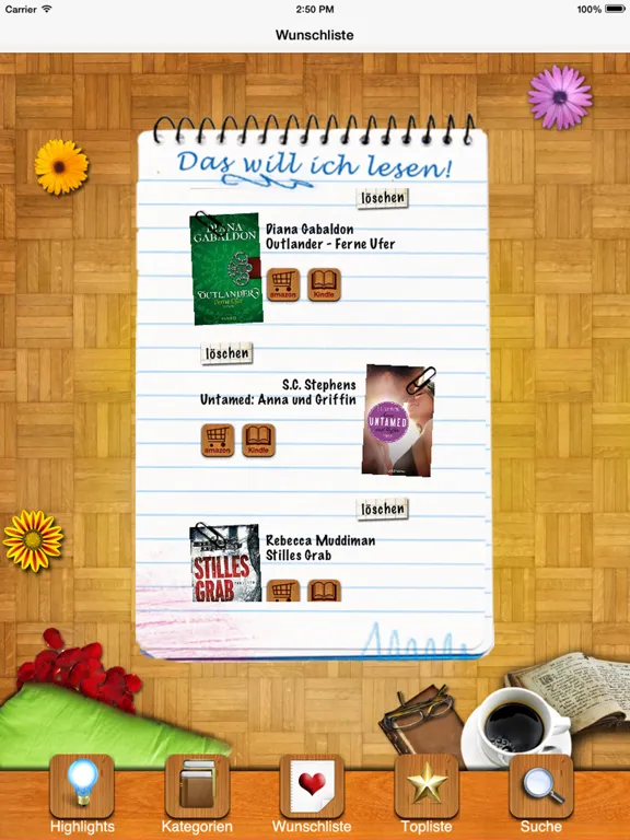 Buch-Ticker - Büchertipps: Romane & E-Books lesen iPad  Screenshots