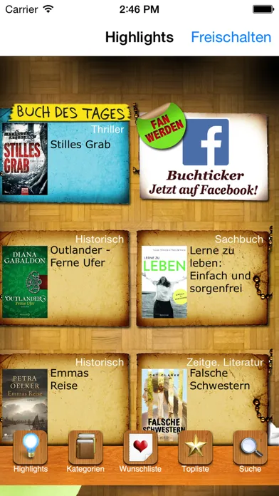 Buch-Ticker - Büchertipps: Romane & E-Books lesen Screenshots