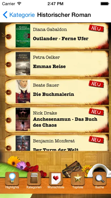 Buch-Ticker - Büchertipps: Romane & E-Books lesen Screenshots
