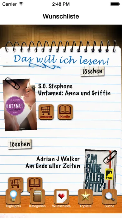 Buch-Ticker - Büchertipps: Romane & E-Books lesen Screenshots
