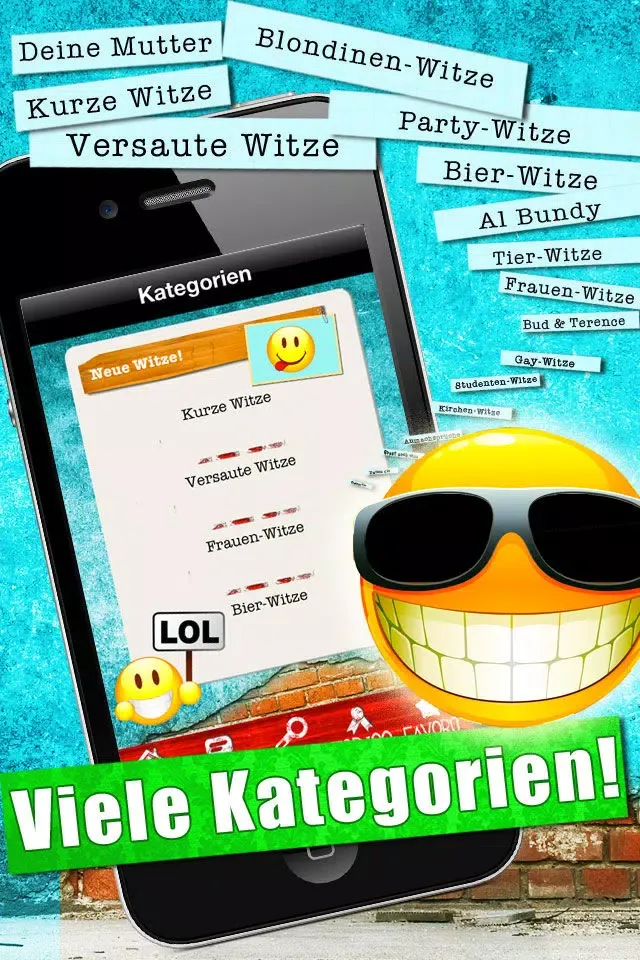 NEUE WITZE - Brüller-Jokes zum Ablachen স্ক্রিনশট