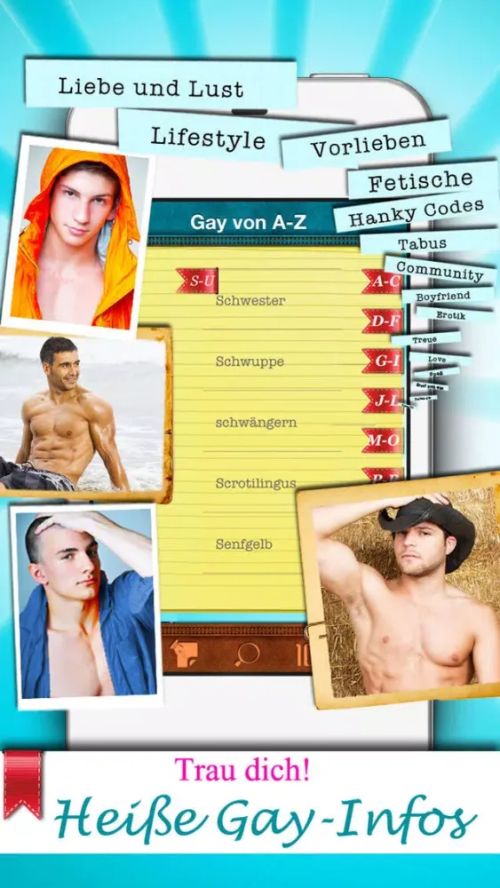 Capturas de pantalla de Gay-Lexikon - Alles, was du wissen musst