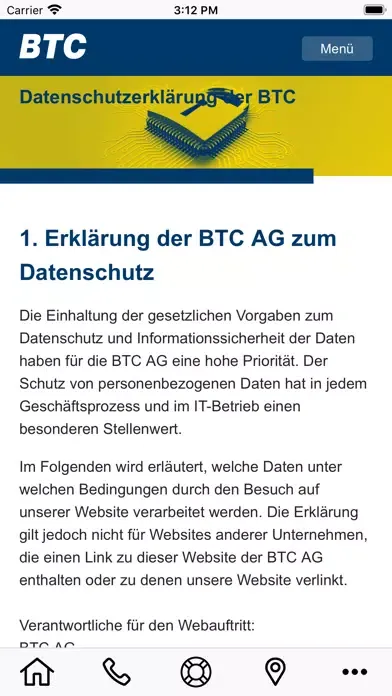 BTC AG سکرین شاٹس