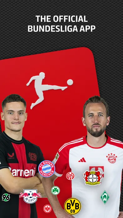 Capturas de tela do Bundesliga Official App