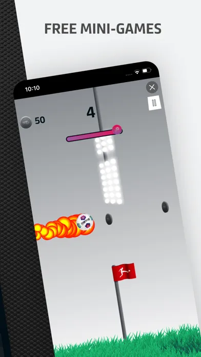 Capturas de tela do Bundesliga Official App