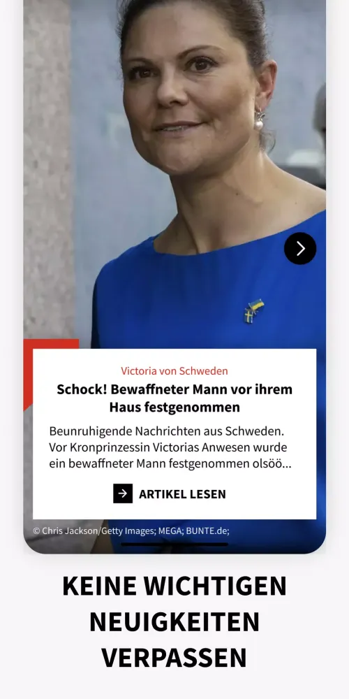 Tangkapan skrin BUNTE.de