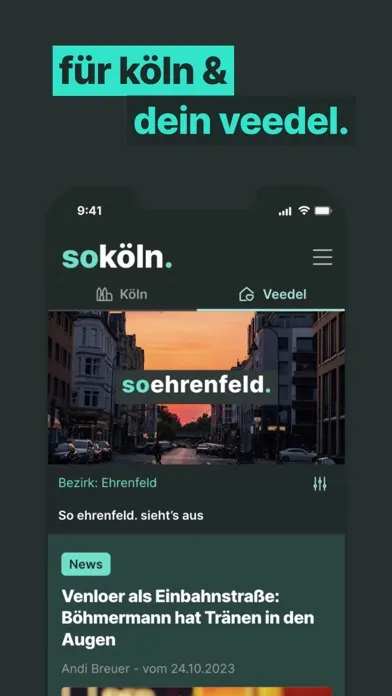 Capturas de tela do soköln. - News & Lifestyle
