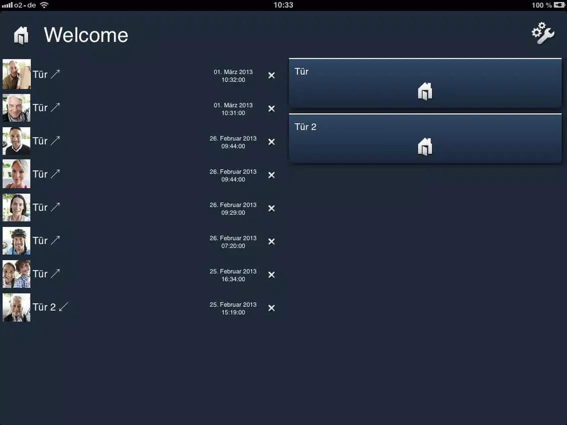 Welcome App (Legacy) iPad  Screenshots