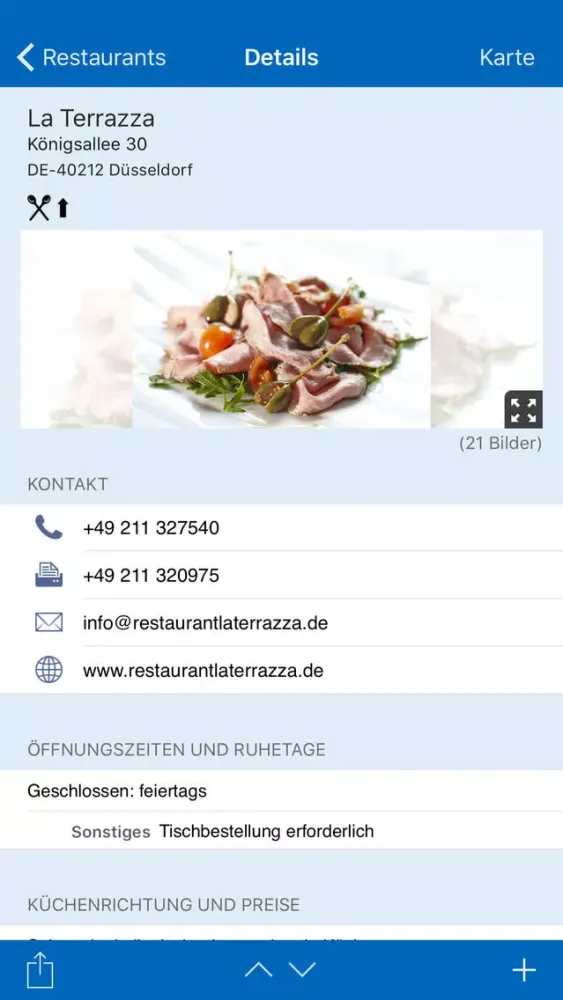 Capturas de pantalla de Schlemmer Atlas Restaurants