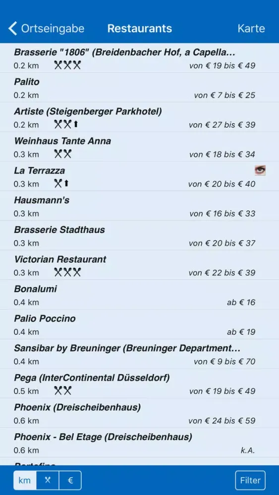 Capturas de pantalla de Schlemmer Atlas Restaurants
