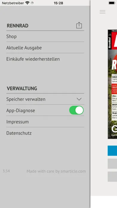 Screenshot di RennRad - Das Magazin