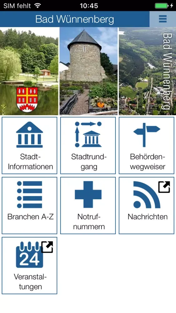 Zrzuty ekranu Bad Wünnenberg
