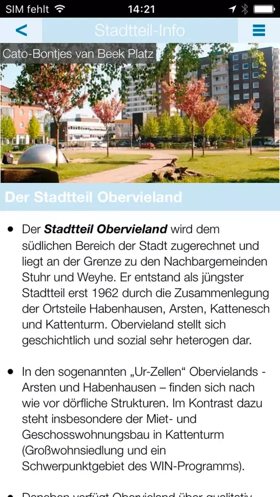 Screenshot di Bremen-Obervieland
