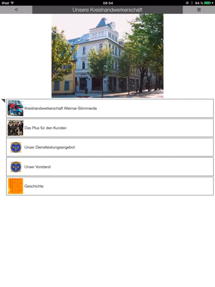 KHS Weimar-Sömmerda iPad  Screenshots