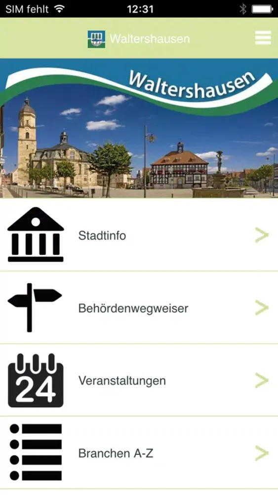 Capturas de tela do Waltershausen (Stadt)