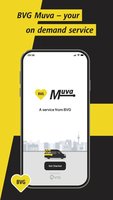 BVG Muva: Mobility for you Screenshots