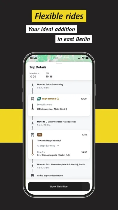 BVG Muva: Mobility for you Screenshots