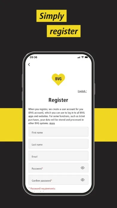 BVG Muva: Mobility for you Screenshots