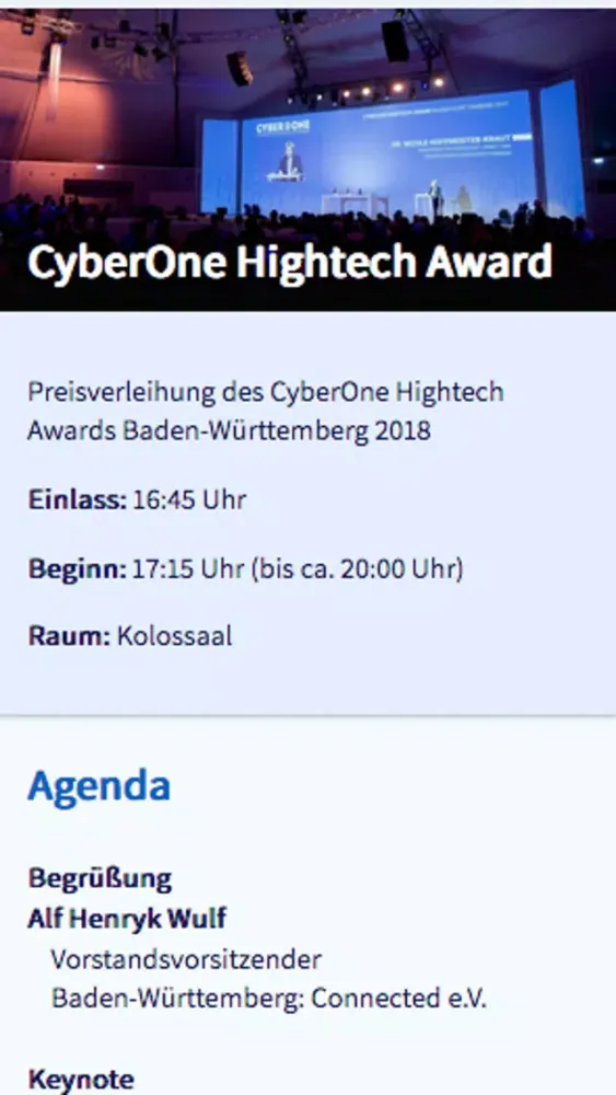 Hightech Summit 2018 Screenshots