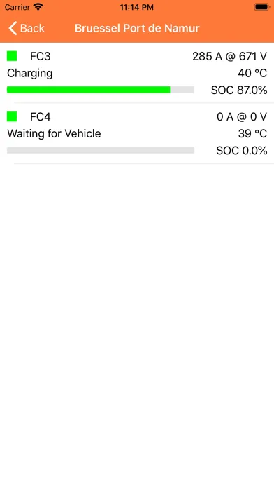 Tangkapan layar ChargeView - an O-Chip Tool