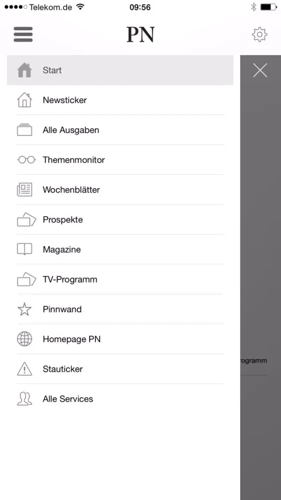 ภาพหน้าจอของ Peiner Nachrichten ePaper