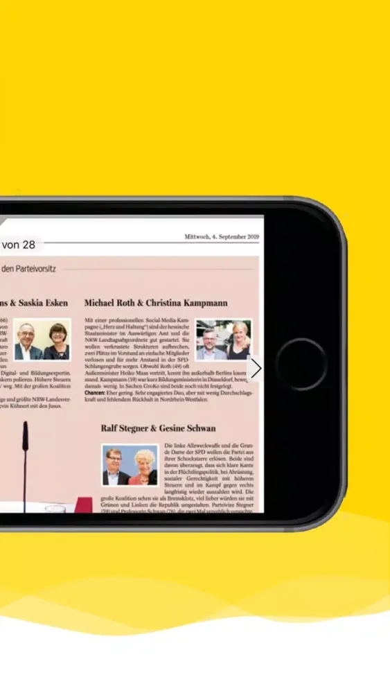 Ảnh chụp màn hình của Salzgitter-Zeitung E-Paper