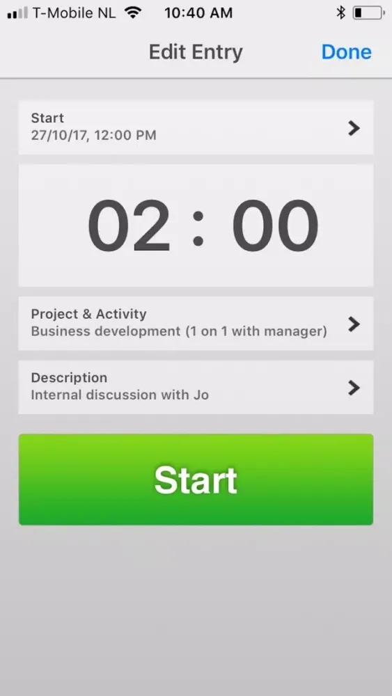 Yanomo Time Tracking Ekran Görüntüleri