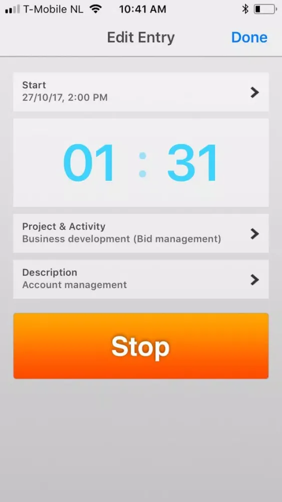 Yanomo Time Tracking Ekran Görüntüleri