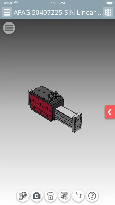 Screenshot di CADENAS Parts for Solid Edge