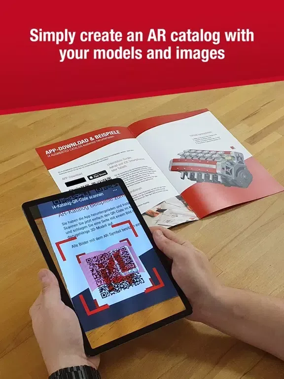 Tangkapan layar i4 AUGMENTED CATALOG iPad 
