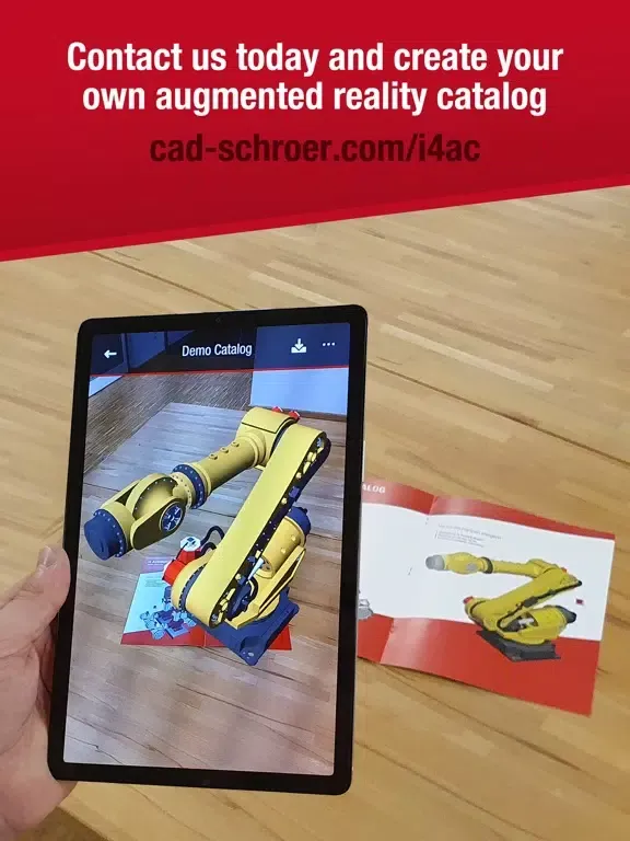 Tangkapan layar i4 AUGMENTED CATALOG iPad 