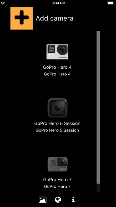 Camera Remote for GoPro Screenshots