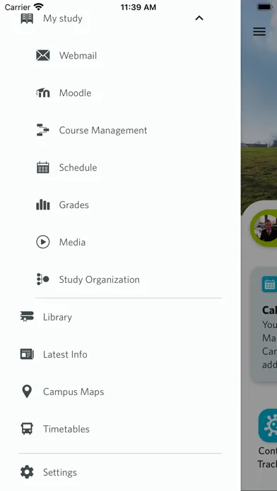 BTU Campus App स्क्रीनशॉट
