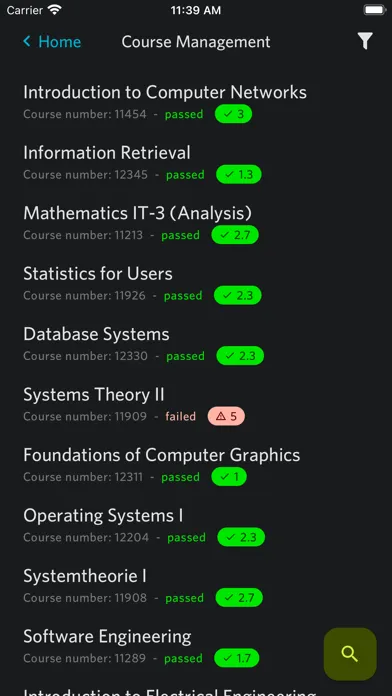 BTU Campus App स्क्रीनशॉट