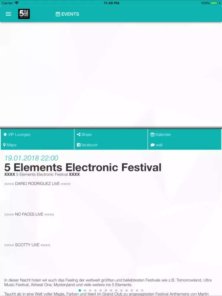 5ive Elements iPad  Screenshots