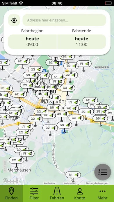 Grüne-Flotte-Carsharing স্ক্রিনশট