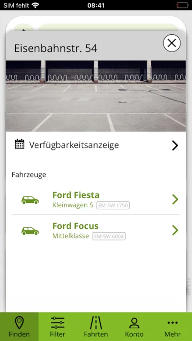 Grüne-Flotte-Carsharing স্ক্রিনশট