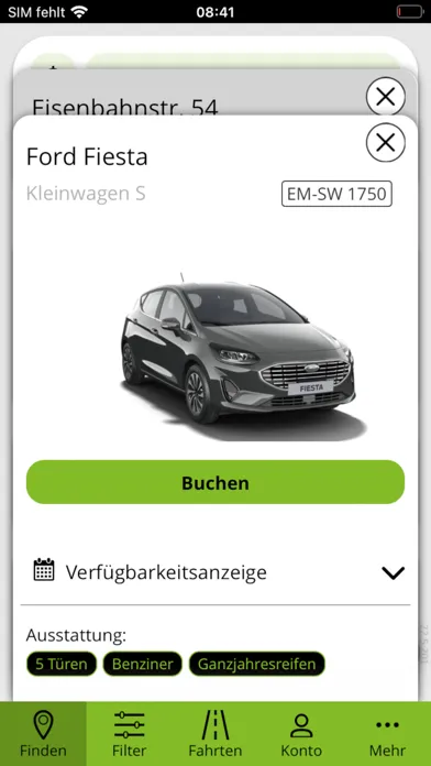 Grüne-Flotte-Carsharing স্ক্রিনশট