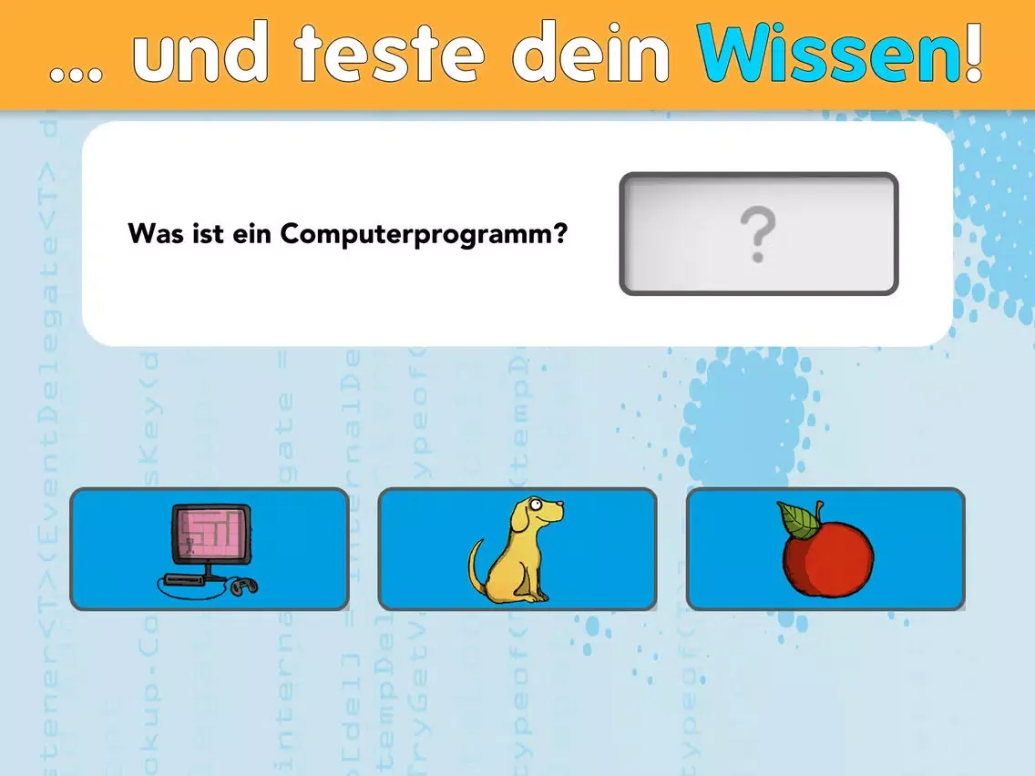 Clever Programmieren iPad 应用截图