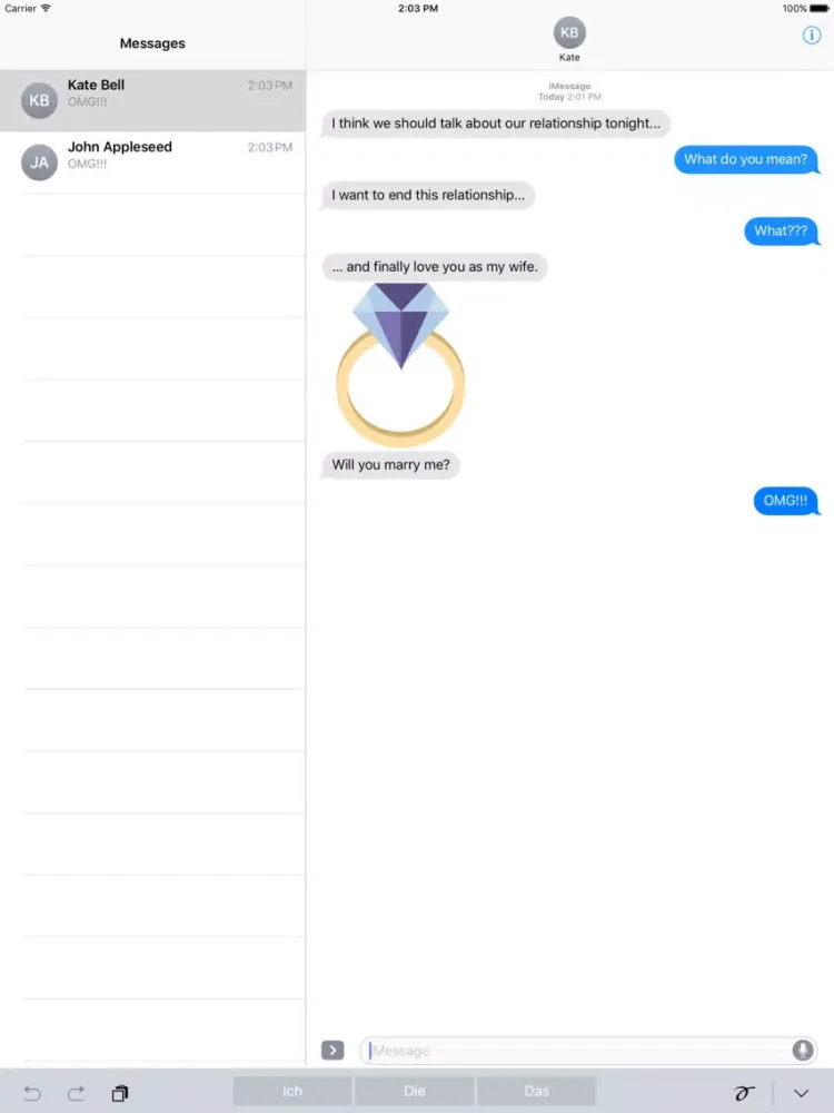 Dark Diamonds iPad  স্ক্রিনশট