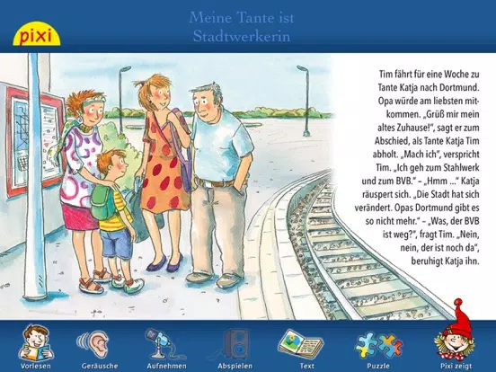 Meine Tante ist Stadtwerkerin iPad  Screenshots