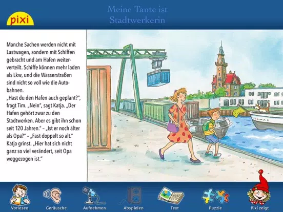 Meine Tante ist Stadtwerkerin iPad  Screenshots