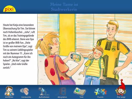 Meine Tante ist Stadtwerkerin iPad  Screenshots